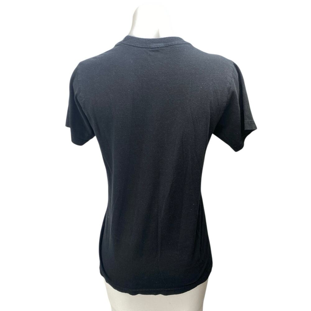 Vintage The Beatles Abbey Road Black Short Sleeve Graphic Tee T-shirt Top Size S - Picture 2 of 4
